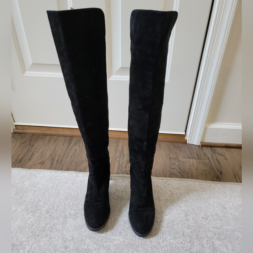 Stuart Weitzman Womens Hijack Suede Knee High Boots Size 6.5 - Picture 4 of 16